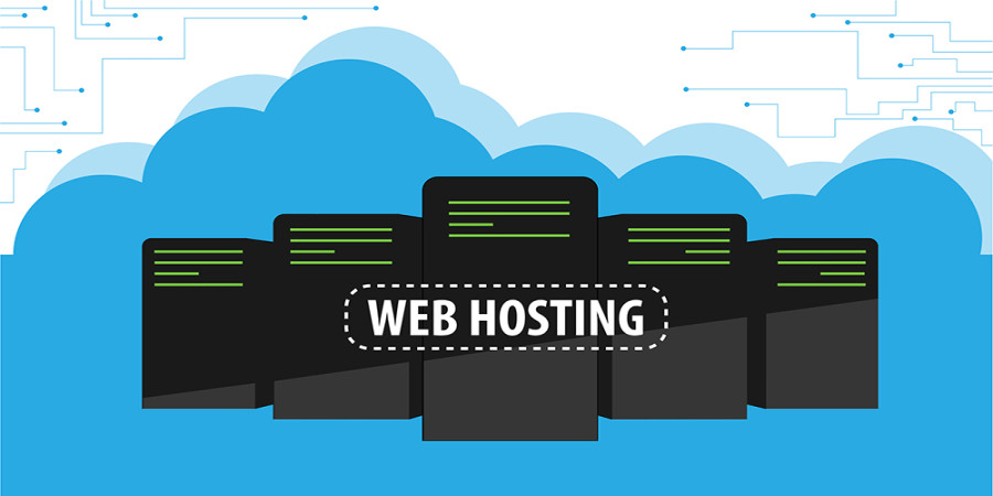 What is a web hosting service?